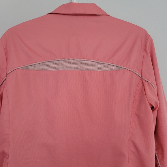 Plus Size 44 Fila Full Zip Windbreaker - Picture 7 of 11